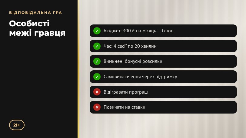 Відповідальна гра Рокс казино: бюджет, час сесії, перерва і самовиключення